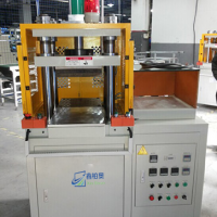 散熱管壓扁機，導熱管熱壓壓扁機，銅管熱壓壓扁機